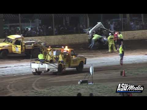 Sprintcars: Craig Stevenson Crash - Maryborough Speedway