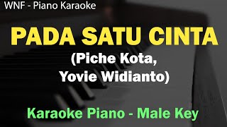 Download lagu Piche Kota, Yovie Widianto - Pada Satu Cinta (Karaoke Piano) Instrumental mp3