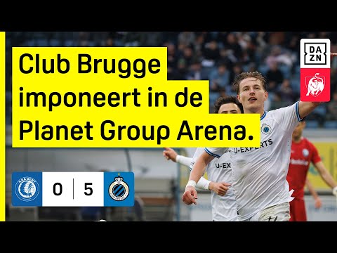 Club Brugge wins the Battle of Flanders and is the new leader in the JPL! 👏🔝 | KAA Gent - Club Br...