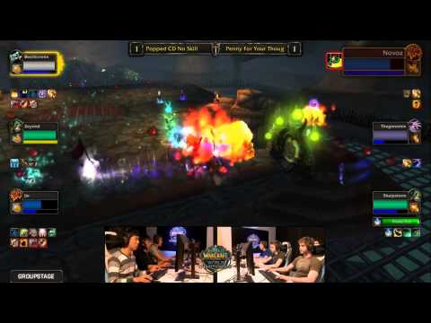 Blizzcon2014魔獸世界Popped CD No Skill VS Penny For Your Thought 第三場
