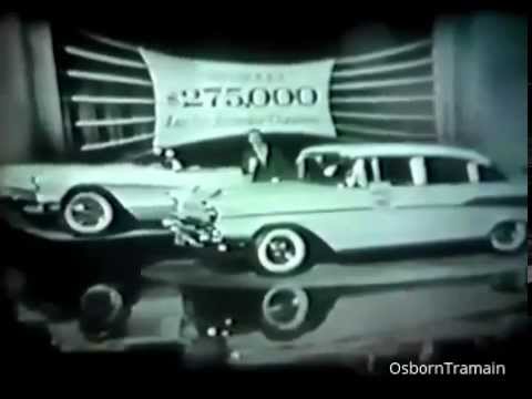 1957 Chevy Commercial featuring Bob Hope & the Corvette and Belair