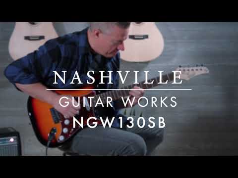 Nashville Guitar Works NGW130 SB Maple Fingerboard image 8