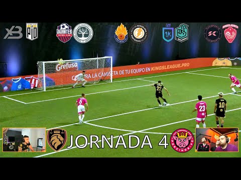 RESUMEN 4ª JORNADA KINGS LEAGUE (TODOS LOS GOLES) 2º SPLIT - DjMaRiiO