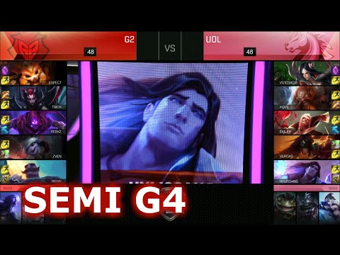 G2 eSports vs Unicorns of Love | Game 4 Semi Finals S6 EU LCS Summer 2016 PlayOffs | G2 vs UOL G4 SF