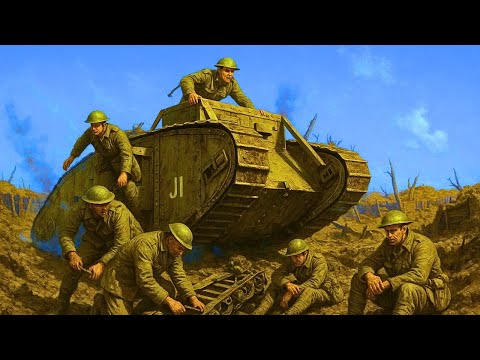 Wie das Leben für britische Panzerbesatzungen in Cambrai im 1. WK WIRKLICH war
