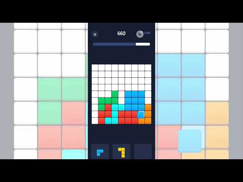 Rainbow Block Blast Puzzle
