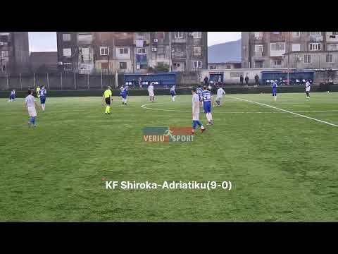 Pamje nga ndeshja KF Shiroka-Adriatiku 9-0. Kategoria e 2, java e 13. Stadiumi "Reshit Rusi" Shkodër