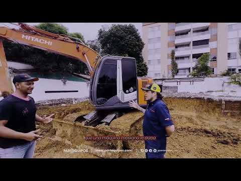 Excavadora Hitachi LANDCROS ZX135US-3 en acción | INGEMAQUINAS LIM S.A.S. Cali
