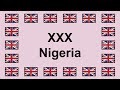 Pronounce XXX NIGERIA In English