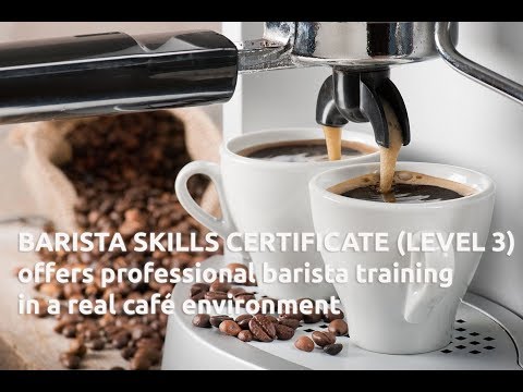 HOW TO MAKE A GREAT COFFEE? BARISTA COURSE IN AUCKLAND