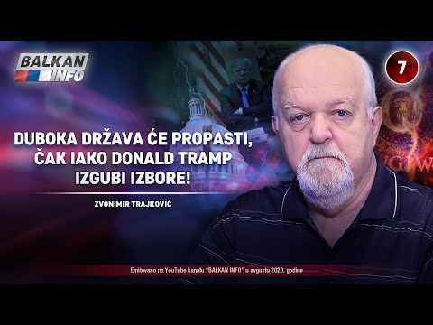 INTERVJU: Zvonimir Trajković - Duboka država će propasti, čak iako Tramp izgubi izbore! (30.8.2020)
