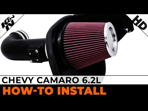 Chevy Camaro 6.2L [#63-3074] Air Intake Installation