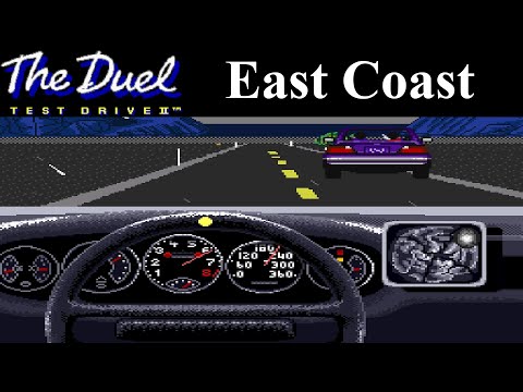 Test Drive II: The Duel (SNES) Tracks - East Coast