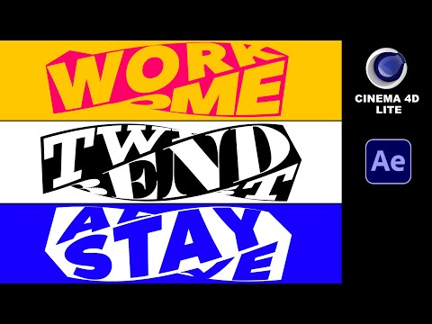 Typography Text Animation Echo Effects in Adobe After Effects CC Tutorial