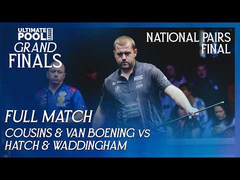 Cousins ​​& Van Boening gegen Hatch & Waddingham | Finale | Nationale Paarmeisterschaft