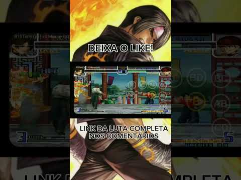 virada de jogo ou entregada?#Kyo vs #chris #partidas #online #ggpo #mobile