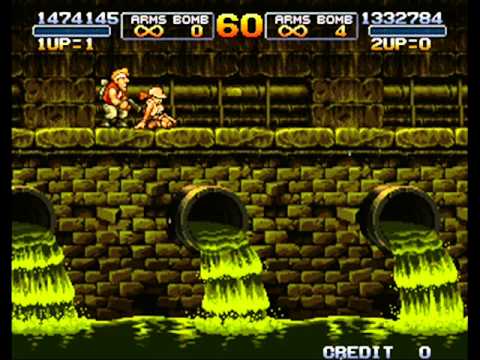 Metal Slug X Netplay 2 player arcade game