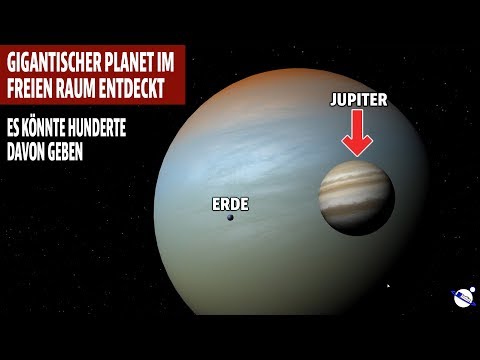 Gigantic planet discovered in open space - There could be hundreds of them