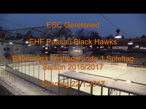 ESC Geretsried - EHF Passau Black Hawks 22.1.2017