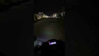 Test đèn Bi led trên Vario