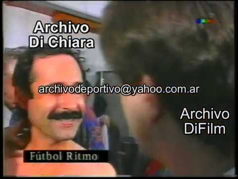 Marcelo Tinelli - Reportaje a Guillermo Francella  Futbol Ritmo 1992 V-08974 DiFilm