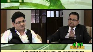 Rajiv Mishra CEO Loksabha TV on his talk show "Special Guest" with Dalveer Bhandari Part II.