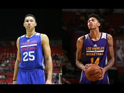 Top Highlights from Sixers/Lakers Summer League Game