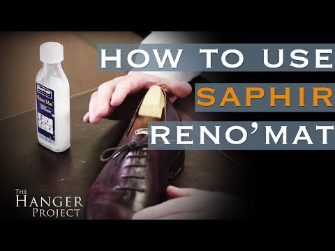 How to Use Saphir Reno'Mat | Kirby Allison