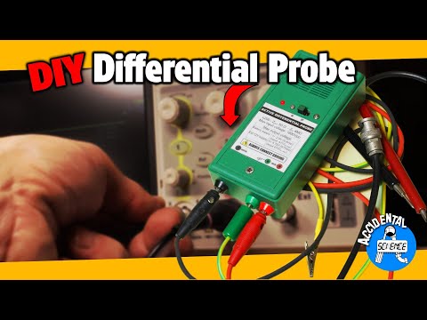 DIY Active Differential Probe for your oscilloscope | Do-it-yourself electronics