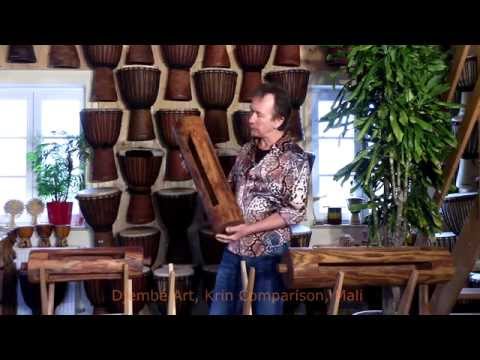 Krin Log Drum Comparison ➽ Djembé Art, English Version