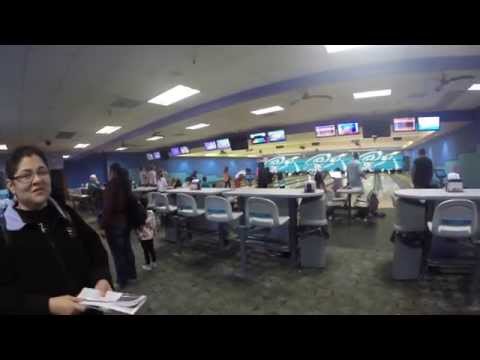 Inside the Presidio's bowling alley