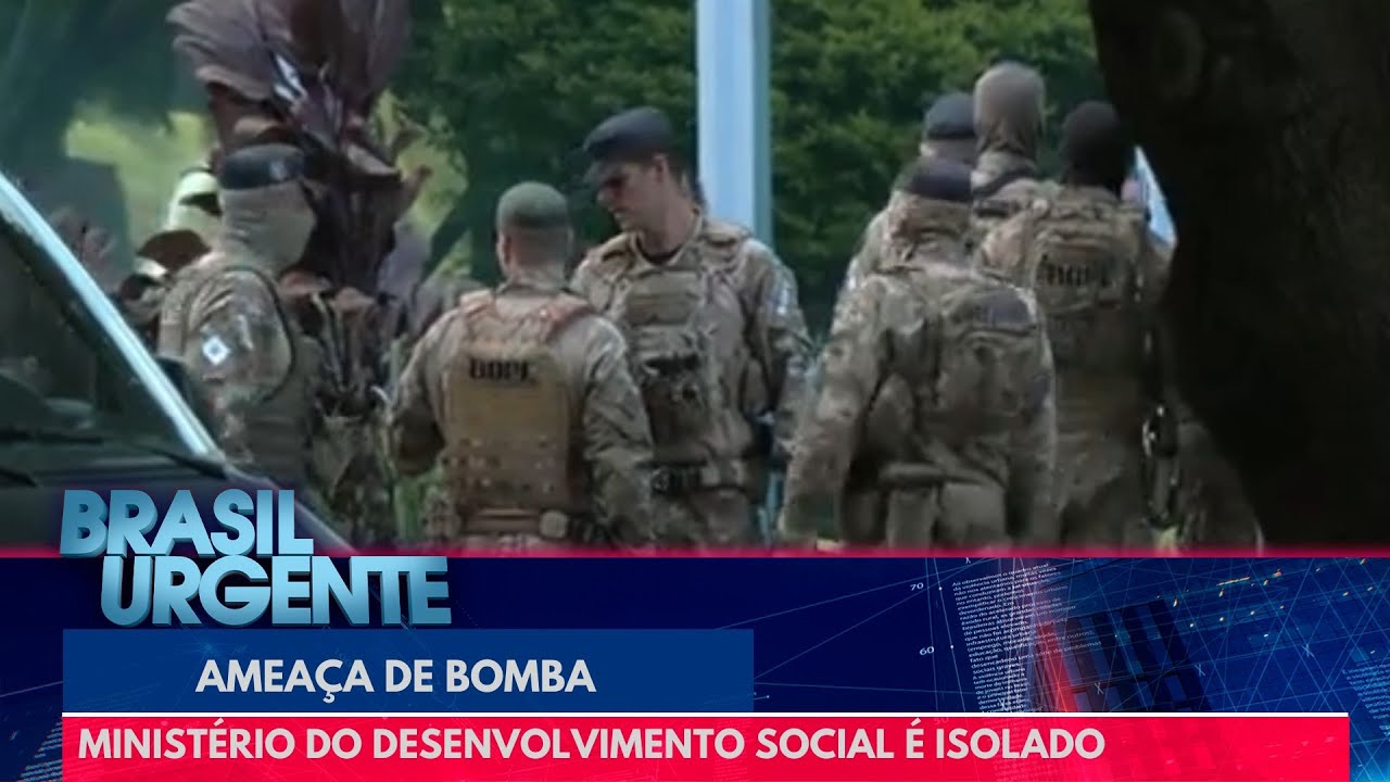 Ministério do Desenvolvimento Social é isolado após ameaça de bomba | Brasil Urgente