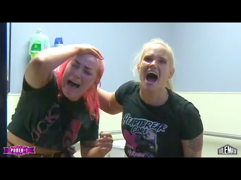 STREET FIGHT: Shazza McKenzie vs Allie Katch (Women's Wrestling) Poder~! Cinco