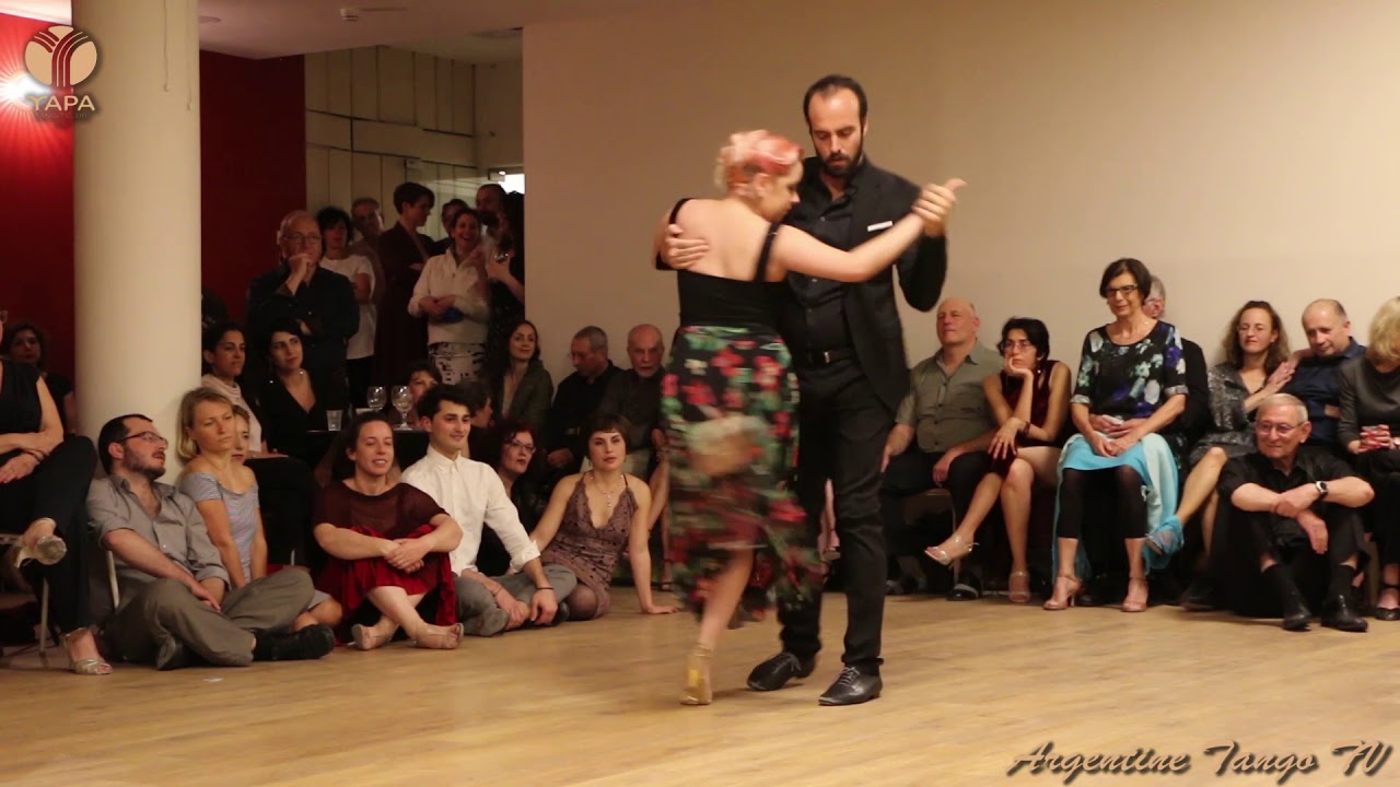 Carolina Couto y Pablo Rodriguez  - Tango - (2/4) - YAPA Milonga, Tel-Aviv - 05-04-2019