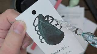 Blackish Ink Review Inkebara Fountain Pen Ink