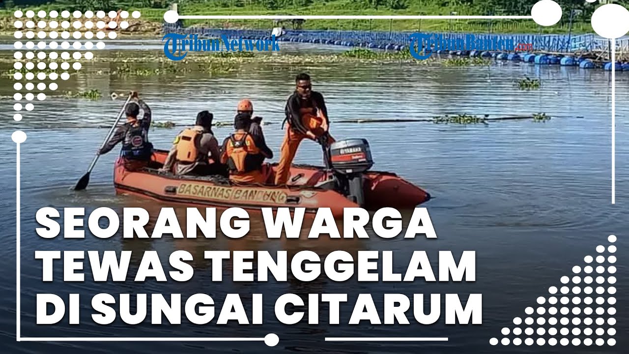 Warga Kabupaten Bandung Barat Ditemukan Tewas setelah Tenggelam saat Mencari Ikan di Sungai Citarum