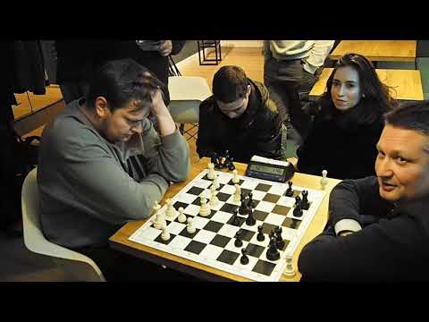 gm Novik Maxim - Gavrilov Oleg chess blitz game 9