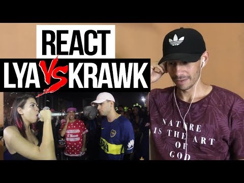 Krawk x Lya | 78ª Batalha da Aldeia | REACT