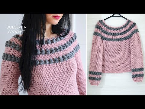 TUTORIAL MAGLIA UNCINETTO “DOLCE TENTAZIONE”