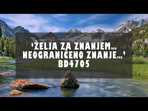 (Matej 7:7) Bertha Dudde 4705 Želja za znanjem... Neograničeno znanje...