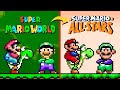 What If Super Mario World Had SMB All Stars GFX Sprites