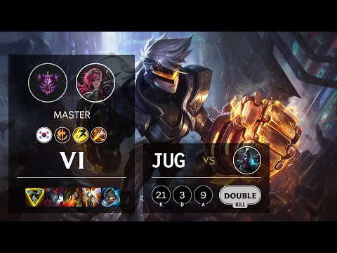Vi Jungle vs Ekko - KR Master Patch 10.23