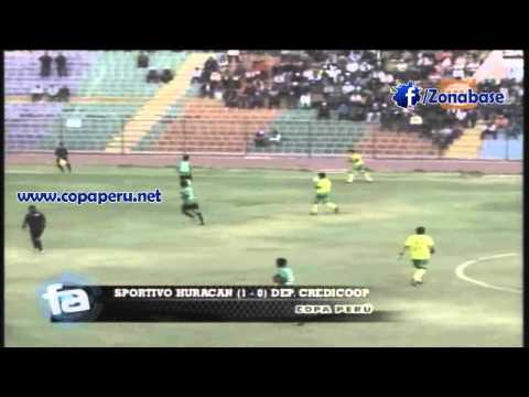Sportivo Huracán 1-0 Credicoop - Copa Perú 2012