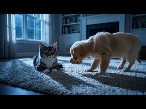 Funny Dog Meets Robot Cat Day12  Max's Temperature (Healing  Unconscious