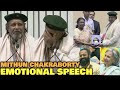 Mithun Chakraborty EMOTIONAL SPEECH Receives The Dadasaheb Phalke Award By The President Of India