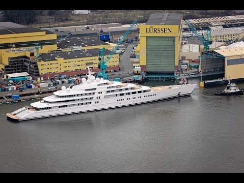 The Largest Yacht In The World / Yacht Azzam