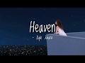 Heaven - Kyle Juliano Cover (Lyrics)