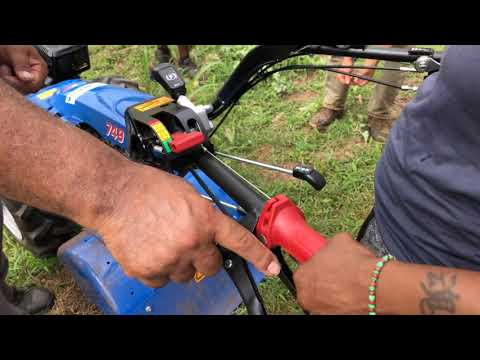 BCS tractor demo Atlanta Farmers training
