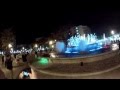 Фонтан на променаде в Салоу.GoPro Hero 2. 