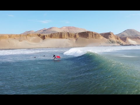 WINGFOILING THE LONGEST WAVE IN THE WORLD !